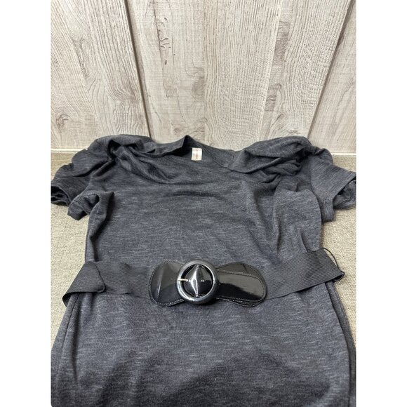 No Boundaries Womens Large Cowl Neck Shirt w/ Attached Top Lining & Belt - Picture 3 of 8